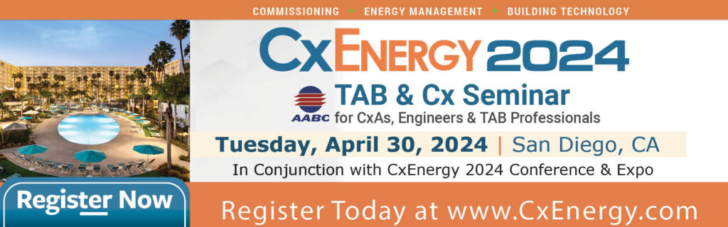 TAB & Cx Seminar at Cx Energy 2024